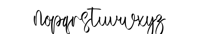 Christine Sulivan Font LOWERCASE