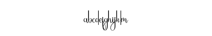 Christmas Amsterdam Font LOWERCASE