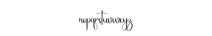 Christmas Amsterdam Font LOWERCASE