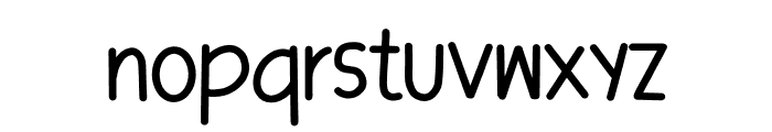 Christmas Baby Font LOWERCASE