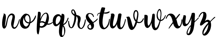 Christmas Balls Monogram Font LOWERCASE
