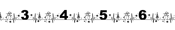 Christmas Beat Regular Font OTHER CHARS