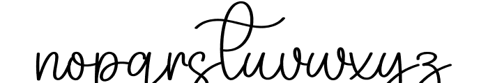 Christmas Believe Font LOWERCASE