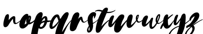 Christmas Bitterfly Italic Font LOWERCASE