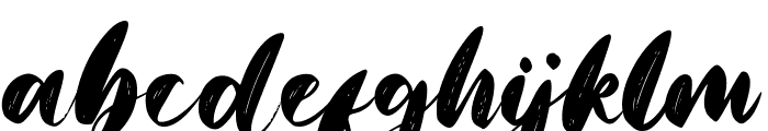 Christmas Blessed Font LOWERCASE
