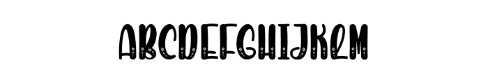 Christmas Camp Font LOWERCASE