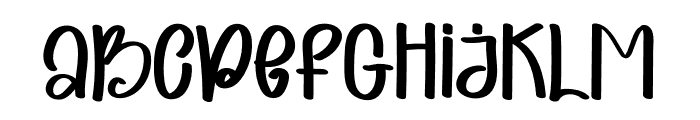 Christmas Carriage Font LOWERCASE
