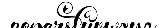 Christmas Dainty Font LOWERCASE