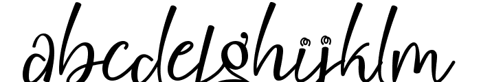 Christmas Delight Font LOWERCASE