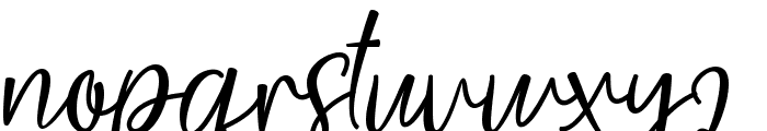 Christmas Delight Font LOWERCASE