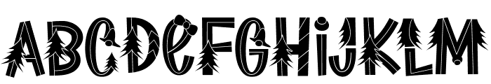 Christmas Ding Donk Font UPPERCASE