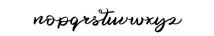 Christmas Dream Font LOWERCASE