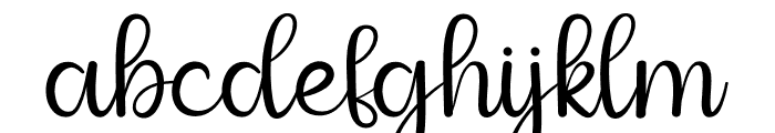 Christmas Edition Font LOWERCASE