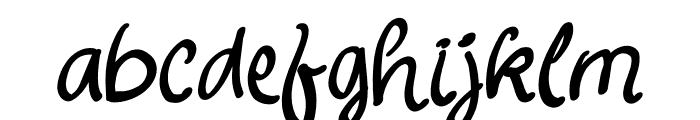 Christmas Everyday Regular Font LOWERCASE