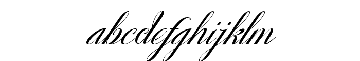 Christmas Faithful Italic Font LOWERCASE
