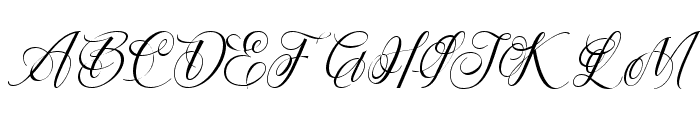 Christmas Faithful Font UPPERCASE