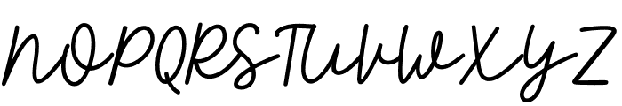 Christmas Festivals Script Font UPPERCASE