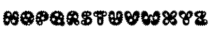Christmas Forest Font LOWERCASE
