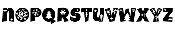 Christmas Fun Font LOWERCASE