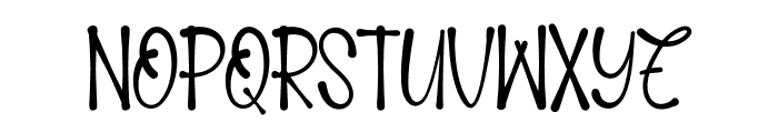 Christmas Halloween Font UPPERCASE