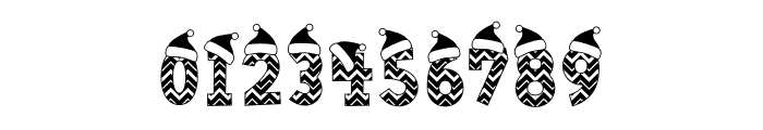 Christmas Hat Free Font OTHER CHARS