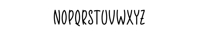 Christmas Hat Font LOWERCASE