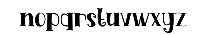 Christmas Hollynight Font LOWERCASE