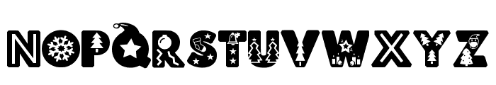 Christmas In Holiday Regular Font UPPERCASE