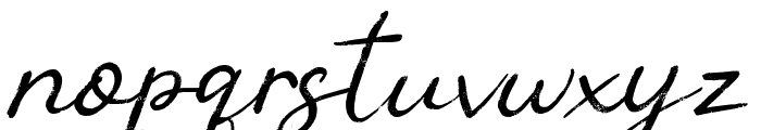 Christmas Ink Italic Font LOWERCASE