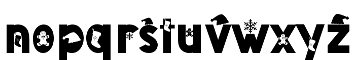 Christmas Jewelry Font LOWERCASE