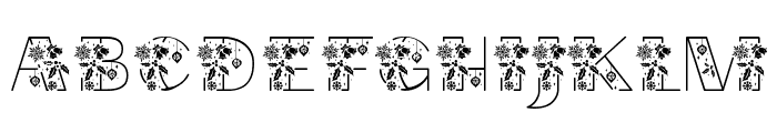 Christmas-Joy Regular Font UPPERCASE