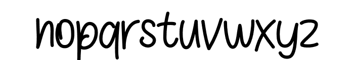 Christmas Kids Font LOWERCASE