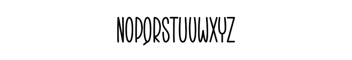 Christmas Lanterns Font LOWERCASE