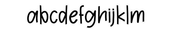 Christmas Line Regular Font LOWERCASE