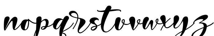 Christmas Magic Italic Font LOWERCASE