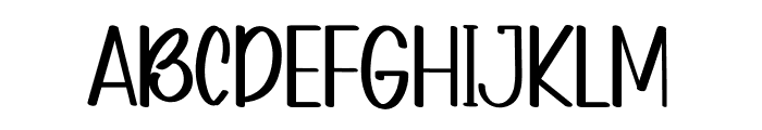 Christmas Magic Font LOWERCASE