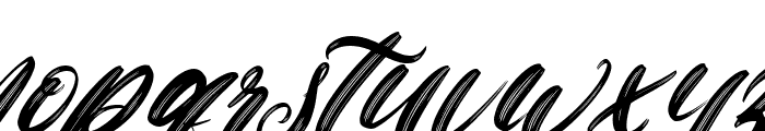 Christmas Math Italic Font LOWERCASE