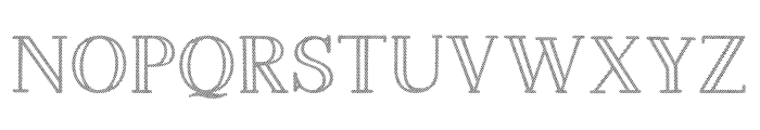 Christmas Mystery Serif Lined Regular Font UPPERCASE