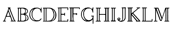 Christmas Mystery Serif Rough Regular Font UPPERCASE