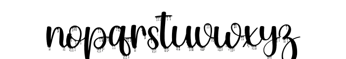 Christmas Mystical Font LOWERCASE