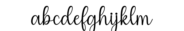 Christmas Ornamen Font LOWERCASE