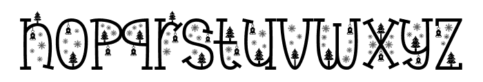 Christmas Peace Font LOWERCASE