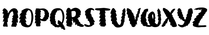 Christmas Pine Font UPPERCASE