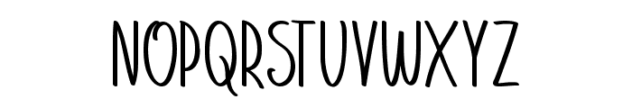 Christmas Preference Font LOWERCASE