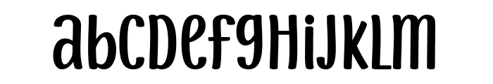 Christmas Smiling Font LOWERCASE