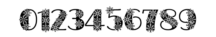 Christmas Snow Bold Font OTHER CHARS