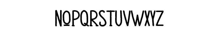 Christmas Snowball Font LOWERCASE