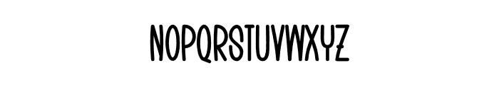 Christmas Snowboard Font UPPERCASE