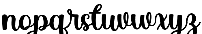 Christmas Snowy Regular Font LOWERCASE