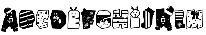 Christmas So Cute Font LOWERCASE